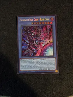 Magician of Dark Chaos - Black Chaos - CORI-EN027 - Secret Rare YuGiOh - Image 1