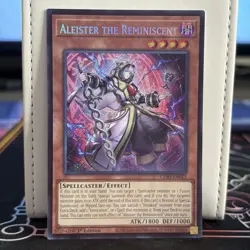 1st Edition Aleister The Reminiscent Secret Rare CORI-EN015 Yugioh Card - Image 1