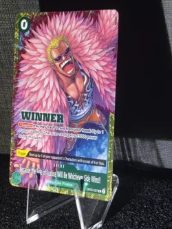 Bandai One Piece Card Game Winner Foil Event OP05-037 Side of Justice!! - Image 2