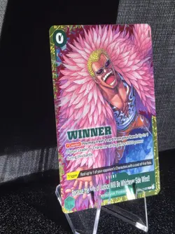 Bandai One Piece Card Game Winner Foil Event OP05-037 Side of Justice!! - Image 3