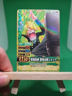 LP Sanji Strawhats C085-W R Foil One Piece Japan Onepy Berry Match Bandai Ccg - Image 1