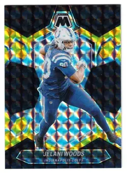 2024 PANINI MOSAIC #96 JELANI WOODS CHOICE BLACK GOLD PRIZM 6/8 SHARP!! - Image 1