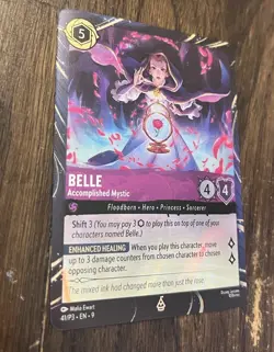 Belle - Accomplished Mystic 41 Disney Lorcana Promo Cards Holo - Image 2