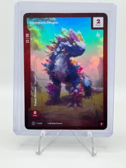 Wonders of the First | Gemstone Dragon Token OCM Serialized 32/99 - Image 1