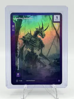 Wonders of the First | Rattling Shambler Token OCM Serialized 27/99 - Image 1