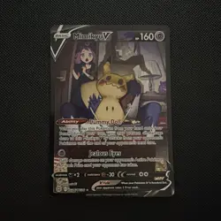 Pokemon TCG Mimikyu v TG16/TG30 Brilliant Stars Full Art - Image 1