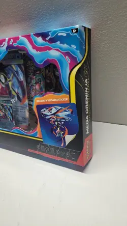 Pokemon TCG Mega Greninja ex Premium Collection Box New Sealed 2026 - 8 Boosters - Image 2