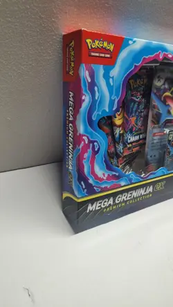 Pokemon TCG Mega Greninja ex Premium Collection Box New Sealed 2026 - 8 Boosters - Image 4