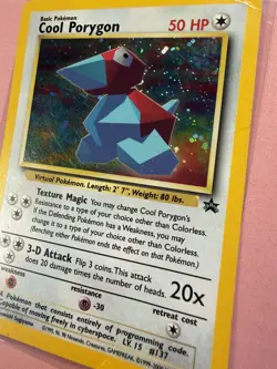 Cool Porygon 15/53 WOTC Promo Holo HP+ - Image 3