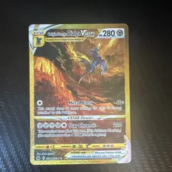 Pokemon Origin Forme Dialga VSTAR GG68/GG70 Crown Zenith Holo 2023 - Image 3