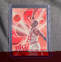 SkyBox 1996-97 NBA Hoops The Big Finish Insert Michael Jordan Bulls #176 - Image 1