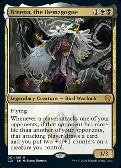 Breena, the Demagogue -Foil Heavy Play MTG Commander 2021 Strixhaven - Image 1