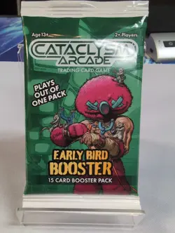 Cataclysm Arcade TCG Early Bird 15 Card Booster Pack SEALED - Image 1