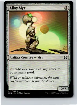 Magic the Gathering Alloy Myr Modern Masters 2015 MTG Free Shipping! - Image 1