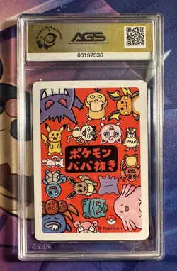 2019 Pokemon Japanese Psyduck- Old Maid, AGS Mint+ 9.5 - Image 2
