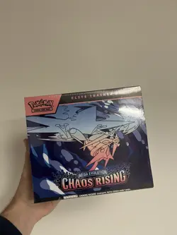Pokemon TCG Chaos Rising Elite Trainer Box ETB New Factory Sealed - Image 1