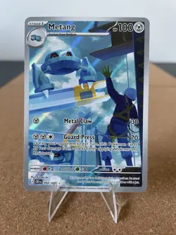 Pokemon TCG Metang Illustration Rare 094/086 ME Chaos Rising NM - Image 1
