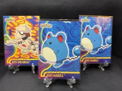 Pokemon Topps Johto Series Blue Logo Tv Animated Series Nintendo 2001 👀👀 - Image 1