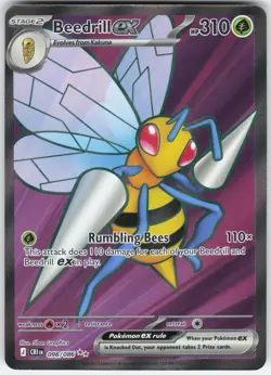Beedrill ex 098/086 Chaos Rising Holo Near Mint TORIYUFU - Image 1