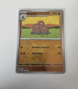 Pokemon TCG Dugtrio Scarlet & Violet-151 051/165 Reverse Holo Uncommon - Image 1