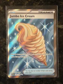 Pokemon TCG Jumbo Ice Cream Chaos Rising 109/086 - Pokemon - Ultra Rare Holo NM - Image 1