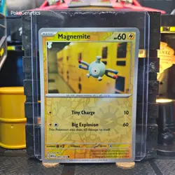 Magnemite 151 Reverse Holo Pokemon TCG 081/165 Scarlet & Violet Common - Image 1
