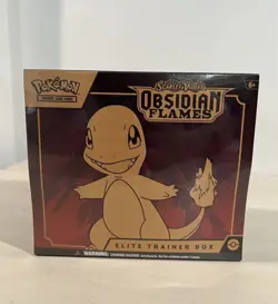 Free Shipping ✔🐦‍🔥Pokemon TCG 🔥🔥Obsidian Flames Elite Trainer Box ETB New - Image 1