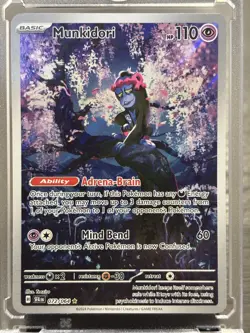 Pokemon Munkidori Sv: Shrouded Fable 072/064 Illustration Rare Holo English - Image 1