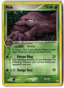 2006 Muk ⭐ 11/92 Holo Rare Legend Maker Pokemon HP - Image 1