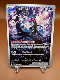 Munkidori 072/064 Illustration Rare Shrouded Fable Pokemon Holo Near Mint - Image 1
