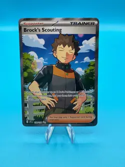 Brock's Scouting 179/159 Pokemon TCG S&V Journey Together Ultra Rare English - Image 1