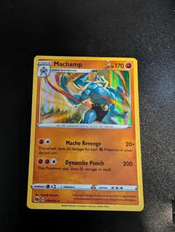 Machamp 026/073 Holo Rare Champion's Path Pokemon Holo Near Mint - Image 1