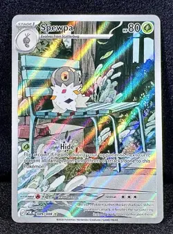 🔥Spewpa 089/088 Me03: Perfect Order Illustration Rare PURE Pokemon Treasure! - Image 1