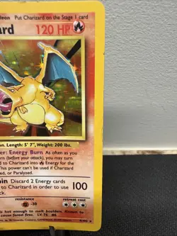 🔥1999 WOTC Pokemon Charizard HOLO Base Set 4/102🔥 - Image 5