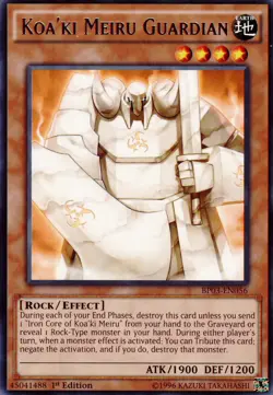 Battle Pack 3: Monster League #BP03-EN056 Koa'ki Meiru Guardian First Edition - Image 1