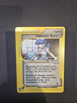 Pokemon TCG Pokemon Nurse Expedition Base Set 145/165 Regular Uncommon - Image 1