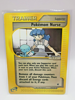 Pokemon Nurse (Expedition Base Set) 145/165 - Regular - LP - Image 3