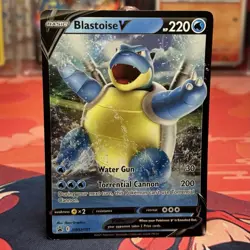Pokemon TCG - Blastoise V SWSH101 - SWSH Black Star Promo LP - Image 1