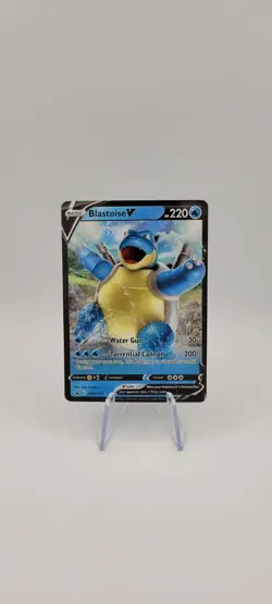 Pokemon TCG: Blastoise V SWSH101 Black Star Promo Ultra Rare Holo - NM - Image 2
