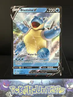 Pokemon Card Blastoise V SWSH101 Black Star Promo Near Mint - Image 1