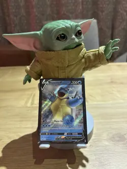 Pokemon TCG - Blastoise V Black Star Promo SWSH101 NM - Image 1