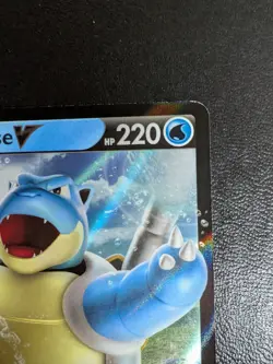 Pokemon TCG Blastoise v SWSH101 Black Star Promo Card - Image 5