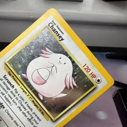 Pokemon TCG Chansey Base Set 3/102 Holo Unlimited Holo Rare - Image 2