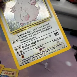 Pokemon TCG Chansey Base Set 3/102 Holo Unlimited Holo Rare - Image 3