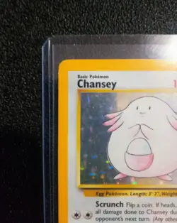 Pokemon TCG Chansey Base Set 3/102 Holo Unlimited Holo Rare - Image 4