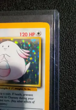 Pokemon TCG Chansey Base Set 3/102 Holo Unlimited Holo Rare - Image 5