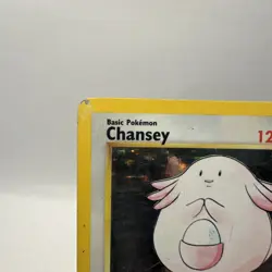 Pokemon TCG Chansey Base Set 3/102 Holo Unlimited Holo Rare (MP) - Image 2