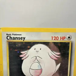 Pokemon TCG Chansey Base Set 3/102 Holo Unlimited Holo Rare (MP) - Image 3