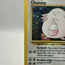 Pokemon TCG Chansey Base Set 3/102 Holo Unlimited Holo Rare (MP) - Image 5