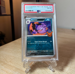 2024 POKEMON TRICK OR TRADE #103 HAUNTER PSA 8 - Image 1